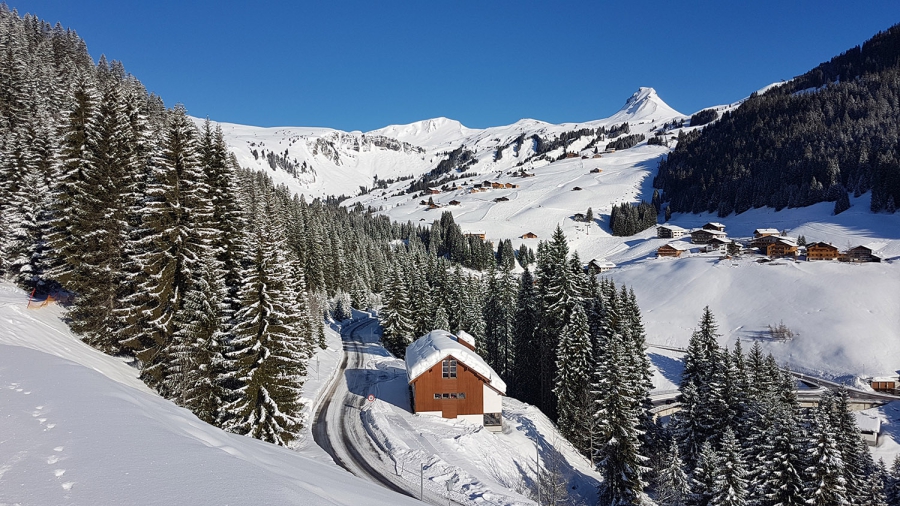 Wintersport Schneereich Damüls-Mellau